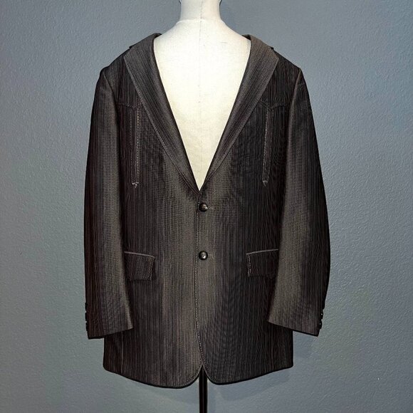 Lasso Western Wear Other - Vintage Tailored Western Wear by Lasso Las Vegas Sport Coat- NWOT -Size 42 Long